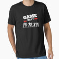 Ready Game Day Football Time Football T-Shirt - Custom Art Print Men Women - T-Shirt, Sweatshirt, Hoodie