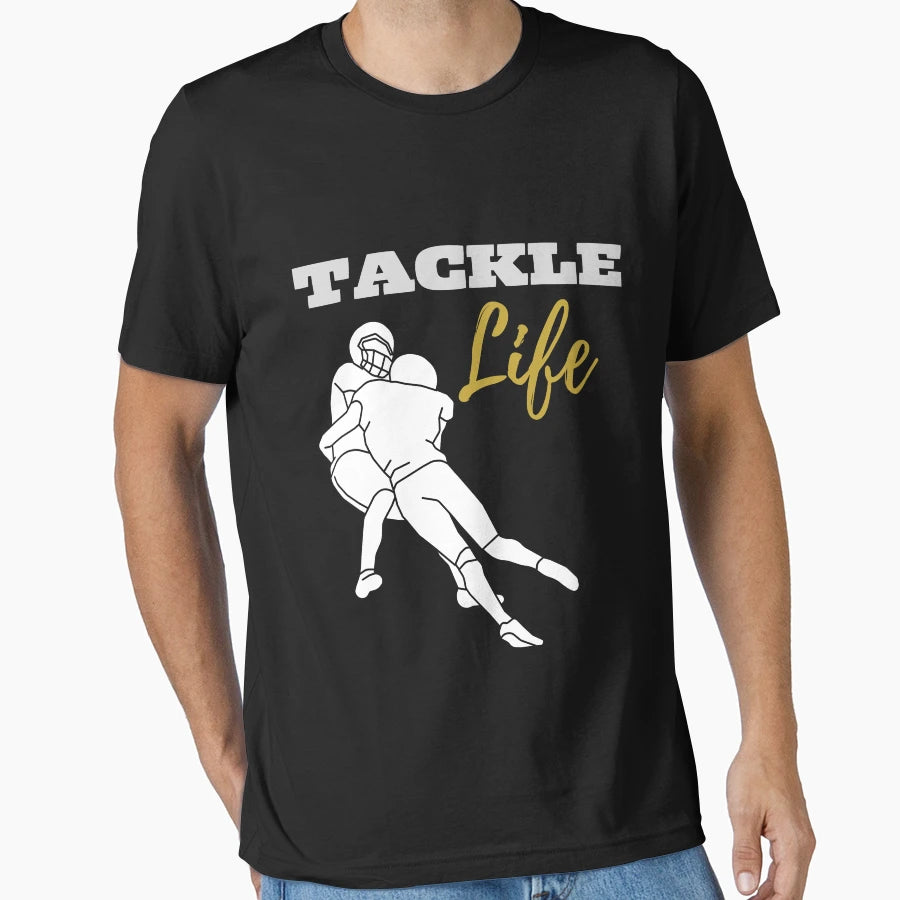 Tackle Life T-Shirt - Minimalist Print Men Women - T-Shirt, Sweatshirt, Hoodie