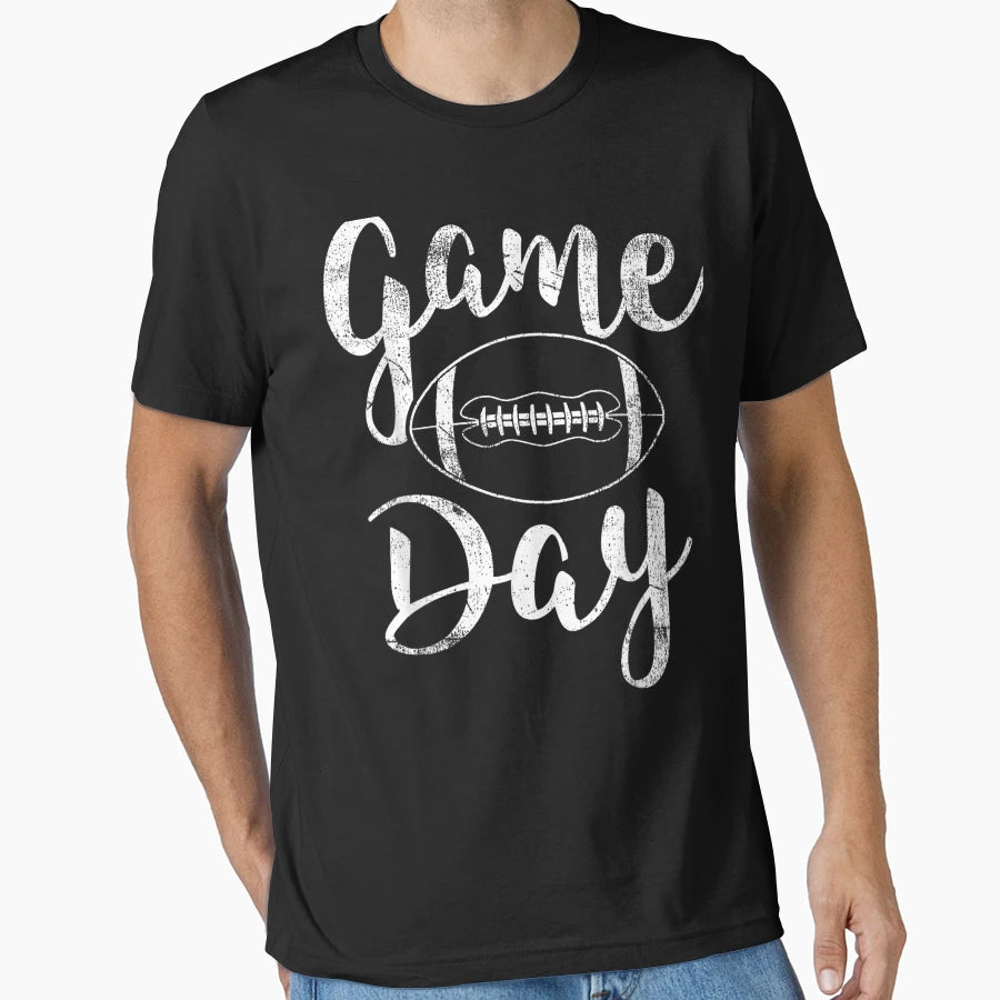 Game Day Football Football T-Shirt - Casual Everyday Wear Unisex - T-Shirt, Sweatshirt, Hoodie