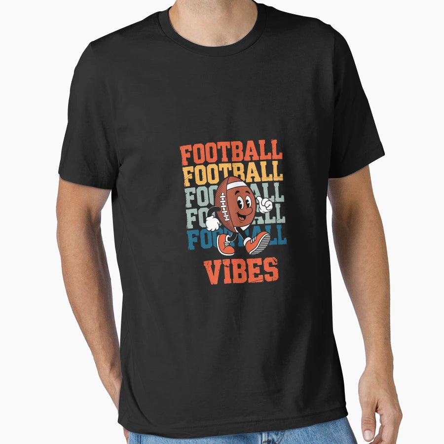 Football Game Day Sports Mothers Day T-Shirt - Minimalist Print for Adults - T-Shirt, Sweatshirt, Hoodie
