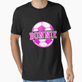 Bonnie Name Soccer Play Football T-Shirt - Minimalist Print Men Women - T-Shirt, Sweatshirt, Hoodie