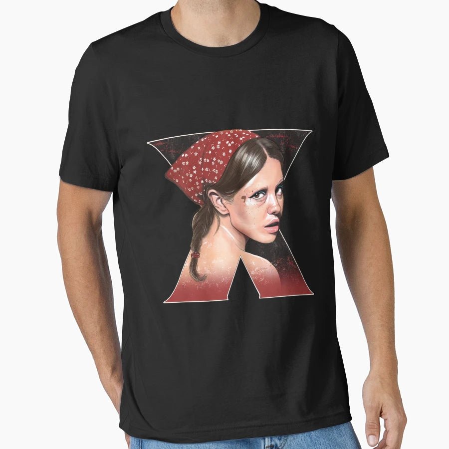 X Movie Character T-Shirt - Fun Novelty Design for Adults - T-Shirt, Sweatshirt, Hoodie