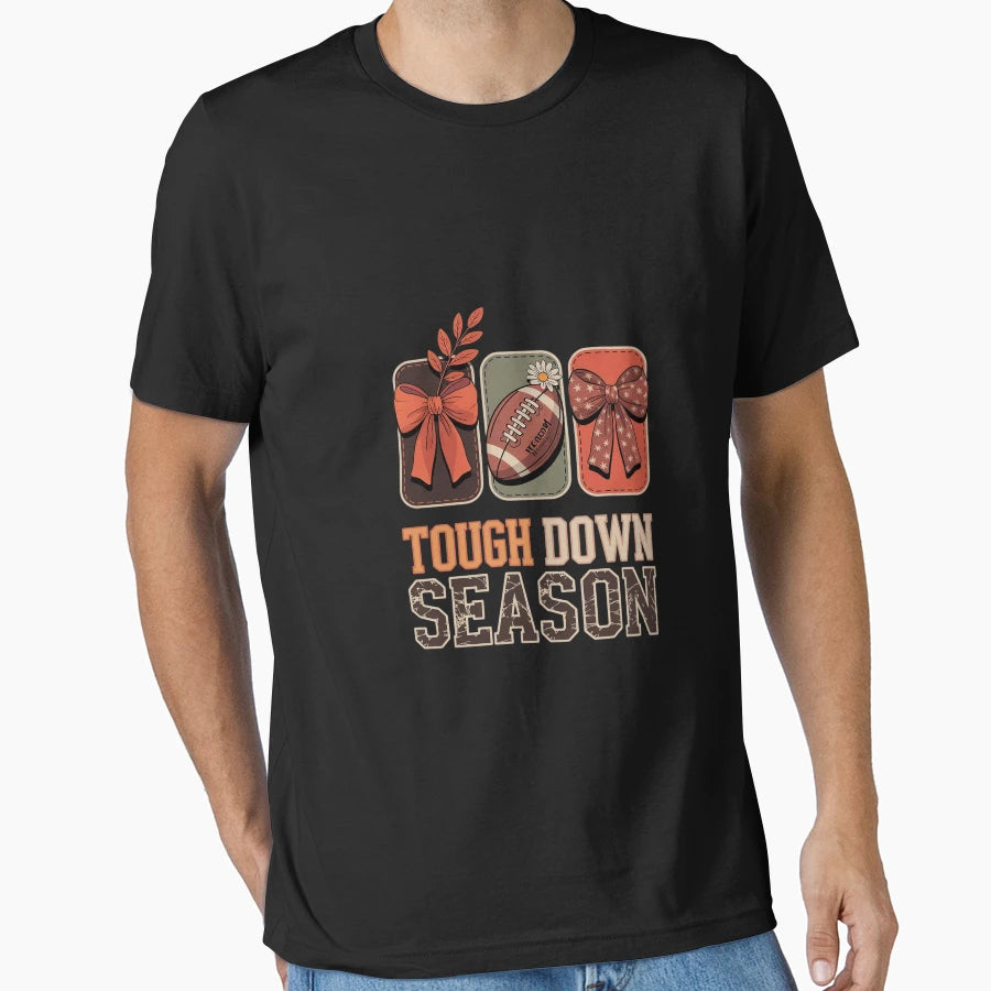 Touchdown Season American Football T-Shirt - Aesthetic Graphic for Adults - T-Shirt, Sweatshirt, Hoodie