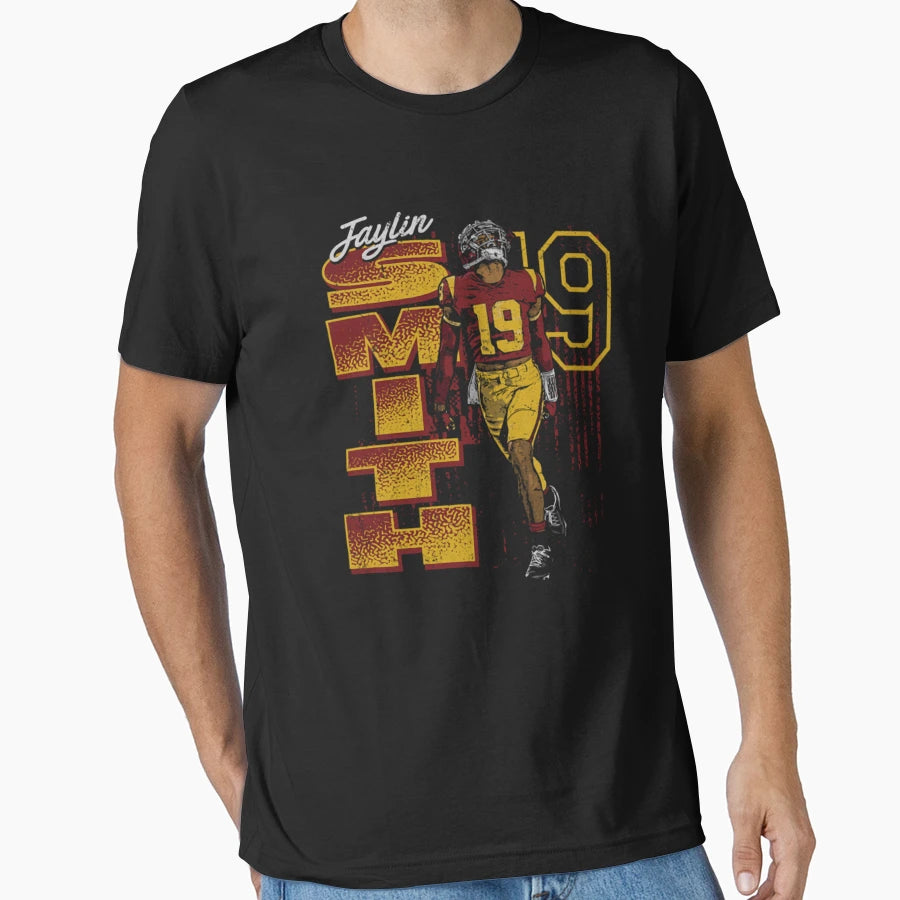 Jaylin Smith College Vertical T-Shirt - Casual Everyday Wear for Adults - T-Shirt, Sweatshirt, Hoodie