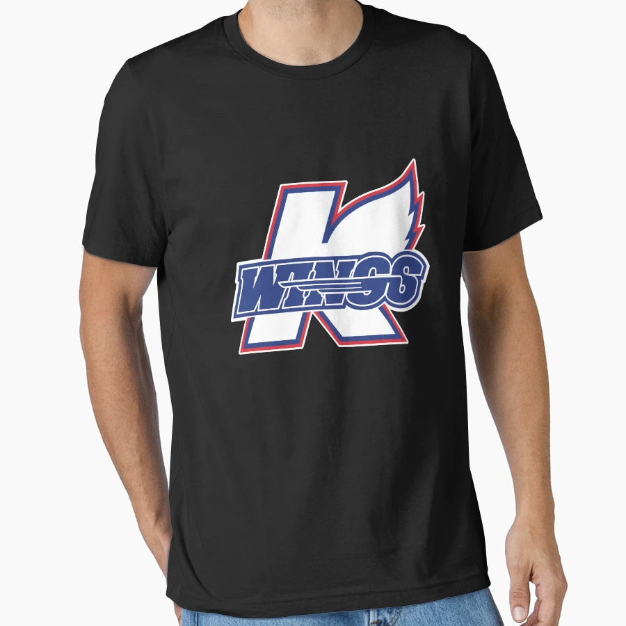 Kalamazoo Wings T-Shirt - Minimalist Print Unisex - T-Shirt, Sweatshirt, Hoodie
