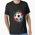 Soccer Player Sport T-Shirt - Aesthetic Graphic Men Women - T-Shirt, Sweatshirt, Hoodie