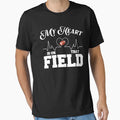 My Heart Is That Field Football Mom T-Shirt - Trendy Graphic Men Women - T-Shirt, Sweatshirt, Hoodie