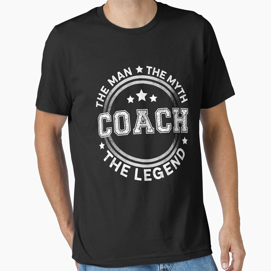 Coach Myth Legend T-Shirt - Graphic Print for Adults - T-Shirt, Sweatshirt, Hoodie
