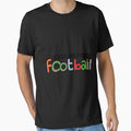 Goodmorning Football Doodle Typography T-Shirt - Novelty Apparel Unisex - T-Shirt, Sweatshirt, Hoodie