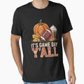 Its Game Day Yall Football Season Fall T-Shirt - Graphic Print Unisex - T-Shirt, Sweatshirt, Hoodie