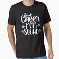 Cheer Mom Squad T-Shirt - Graphic Print Unisex - T-Shirt, Sweatshirt, Hoodie