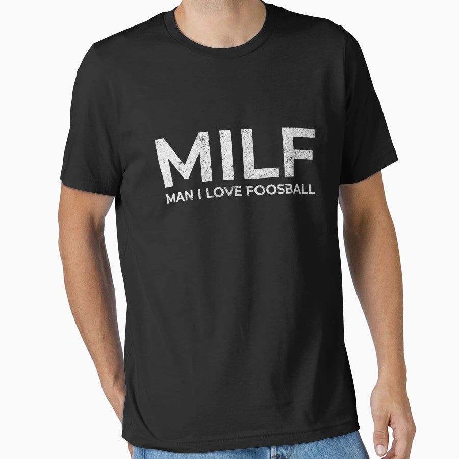 Milf I Love Foosball T-Shirt - Trendy Graphic Men Women - T-Shirt, Sweatshirt, Hoodie