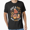 Just Who Loves Fall Football Sunflower T-Shirt - Aesthetic Graphic Unisex - T-Shirt, Sweatshirt, Hoodie