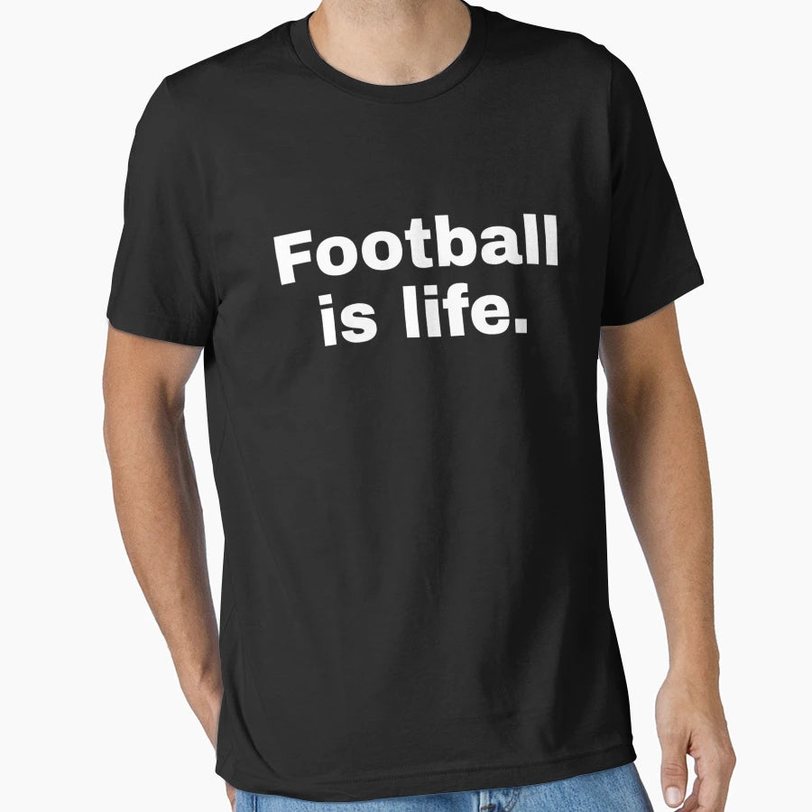 Football Is Life T-Shirt - Custom Art Print for Adults - T-Shirt, Sweatshirt, Hoodie