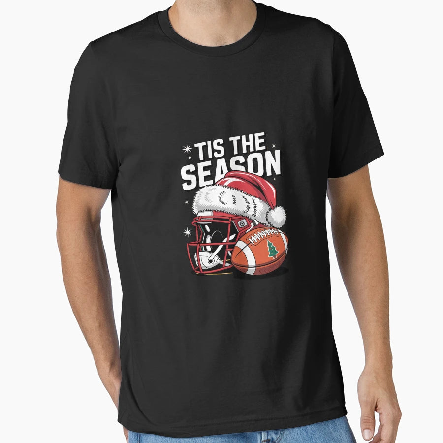 Game Day Aunt Red Football T-Shirt - Casual Everyday Wear for Adults - T-Shirt, Sweatshirt, Hoodie