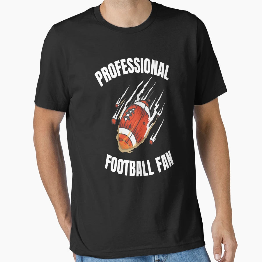 Professional Football Fan T-Shirt - Aesthetic Graphic Men Women - T-Shirt, Sweatshirt, Hoodie