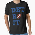 Detroit Football American Sports Pride T-Shirt - Streetwear Style Men Women - T-Shirt, Sweatshirt, Hoodie