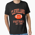 Cleveland Football Est 1946 T-Shirt - Custom Art Print Men Women - T-Shirt, Sweatshirt, Hoodie