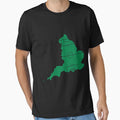 England As Football Field T-Shirt - Minimalist Print for Adults - T-Shirt, Sweatshirt, Hoodie