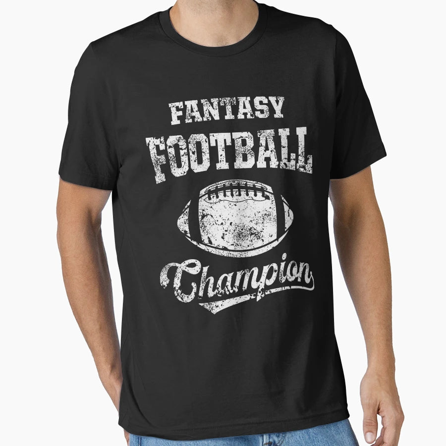 Fantasy Football Champion Sports T-Shirt - Custom Art Print Men Women - T-Shirt, Sweatshirt, Hoodie