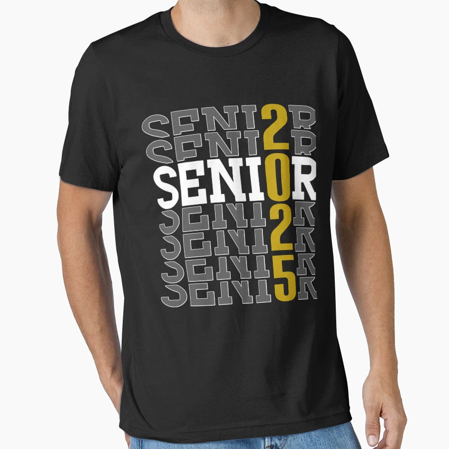Senior Class 2025 Graduation Gift T-Shirt - Trendy Graphic Men Women - T-Shirt, Sweatshirt, Hoodie