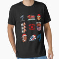 Funny Santa Plays American Football Snow T-Shirt - Novelty Apparel Unisex - T-Shirt, Sweatshirt, Hoodie