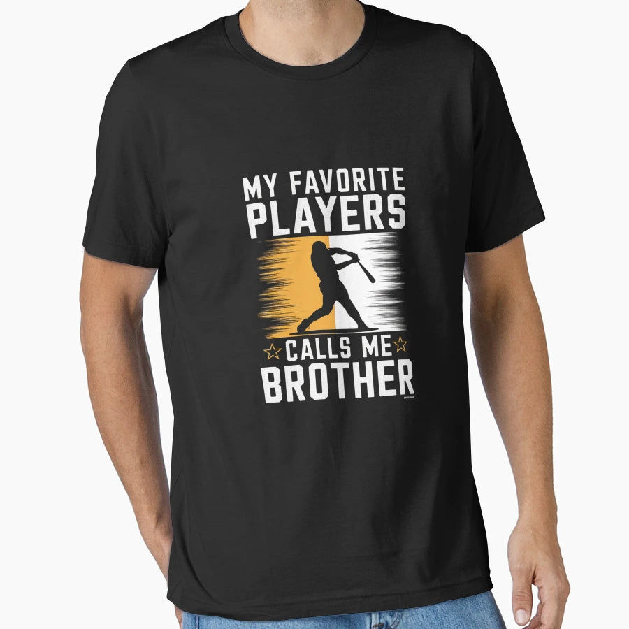 My Favorite Baseball Softball T-Shirt - Fun Novelty Design for Adults - T-Shirt, Sweatshirt, Hoodie