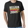 Belgium Soccer 2018 World Cup Russia T-Shirt - Streetwear Style for Adults - T-Shirt, Sweatshirt, Hoodie