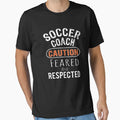 Scary Soccer Coach Gift T-Shirt - Casual Everyday Wear for Adults - T-Shirt, Sweatshirt, Hoodie