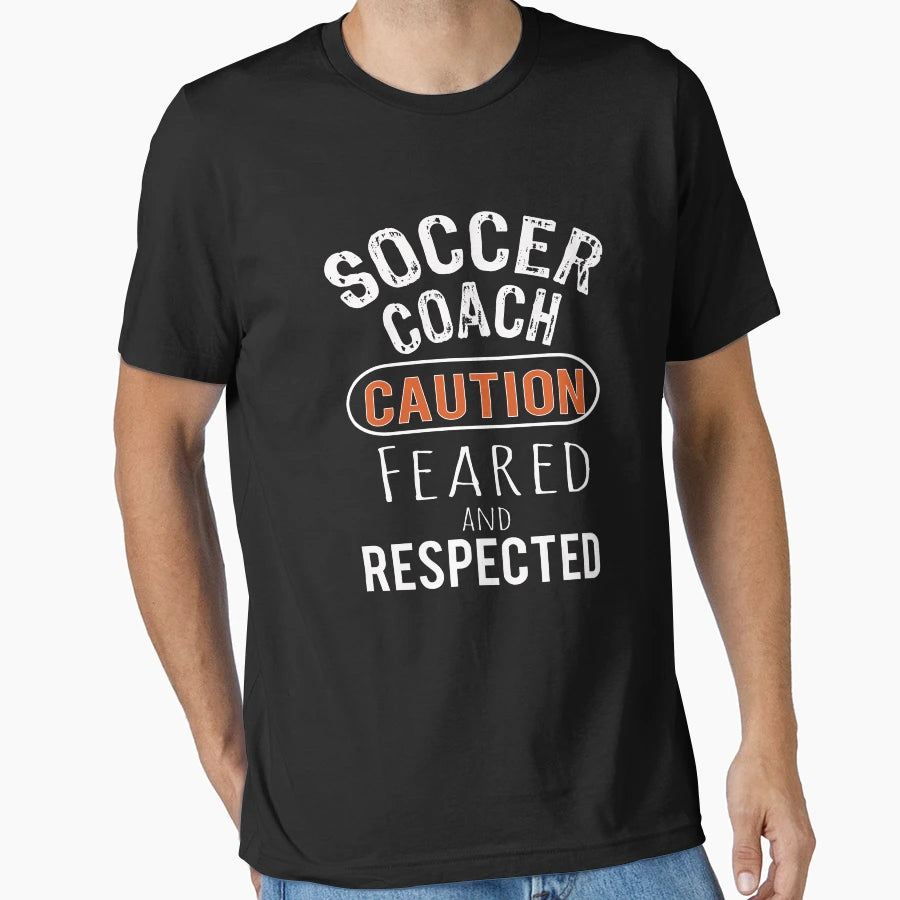 Scary Soccer Coach Gift T-Shirt - Casual Everyday Wear for Adults - T-Shirt, Sweatshirt, Hoodie