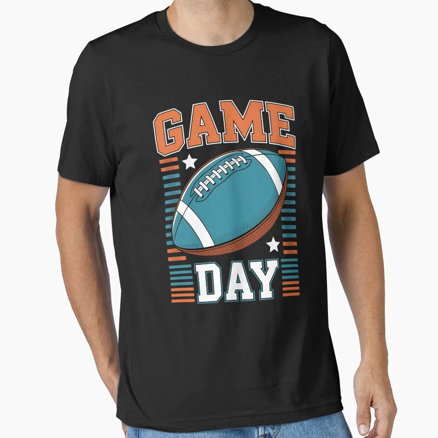 Game Day American Football T-Shirt - Unique Graphic for Adults - T-Shirt, Sweatshirt, Hoodie
