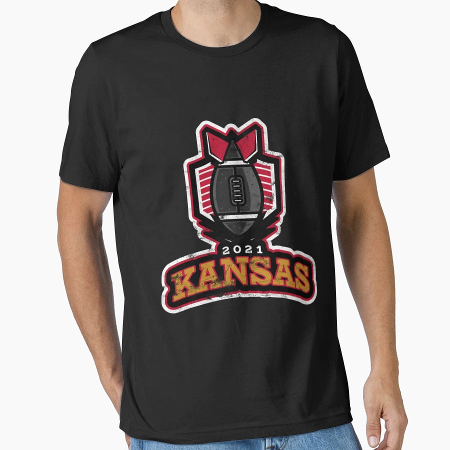 Kopie Von Support Kansas City Football T-Shirt - Novelty Apparel Men Women - T-Shirt, Sweatshirt, Hoodie