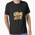 Game Day Football Girly Preppy Lace Bow T-Shirt - Custom Art Print Unisex - T-Shirt, Sweatshirt, Hoodie