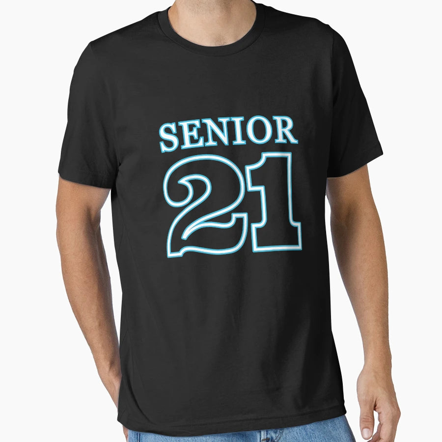 Senior 21 Senior Year T-Shirt - Novelty Apparel Unisex - T-Shirt, Sweatshirt, Hoodie