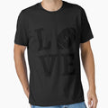 Love Football T-Shirt - Casual Everyday Wear Men Women - T-Shirt, Sweatshirt, Hoodie