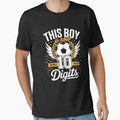 This Double Digits Soccer 10 Year Old T-Shirt - Graphic Print Unisex - T-Shirt, Sweatshirt, Hoodie
