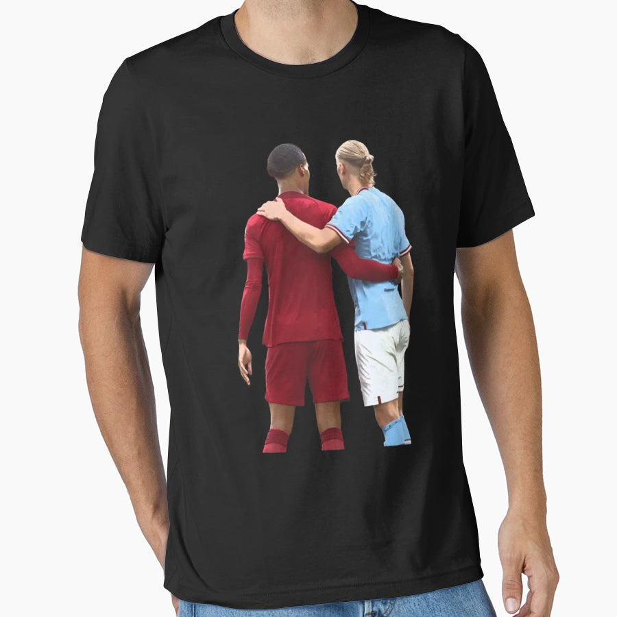 Red And Blue T-Shirt - Graphic Print for Adults - T-Shirt, Sweatshirt, Hoodie