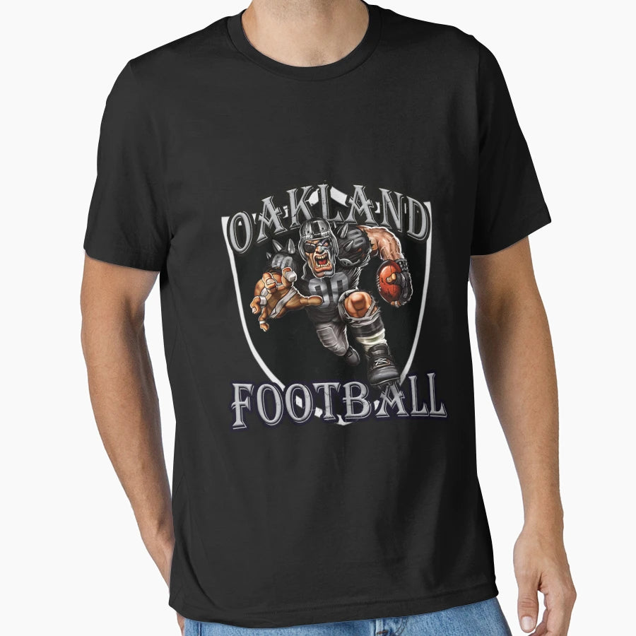 Oakland Football T-Shirt - Aesthetic Graphic for Adults - T-Shirt, Sweatshirt, Hoodie