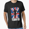 Team Gb Soccer Football Sports Fan Funny T-Shirt - Trendy Graphic Men Women - T-Shirt, Sweatshirt, Hoodie