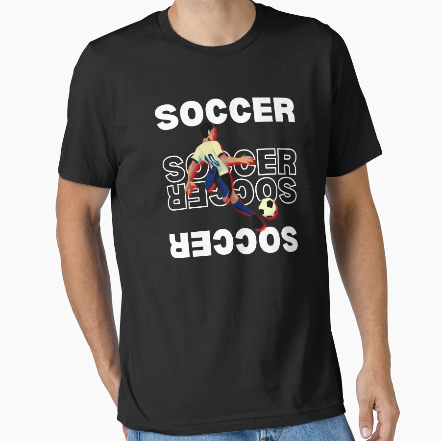 Soccer Ball Soccer Ideas Football T-Shirt - Graphic Print Men Women - T-Shirt, Sweatshirt, Hoodie