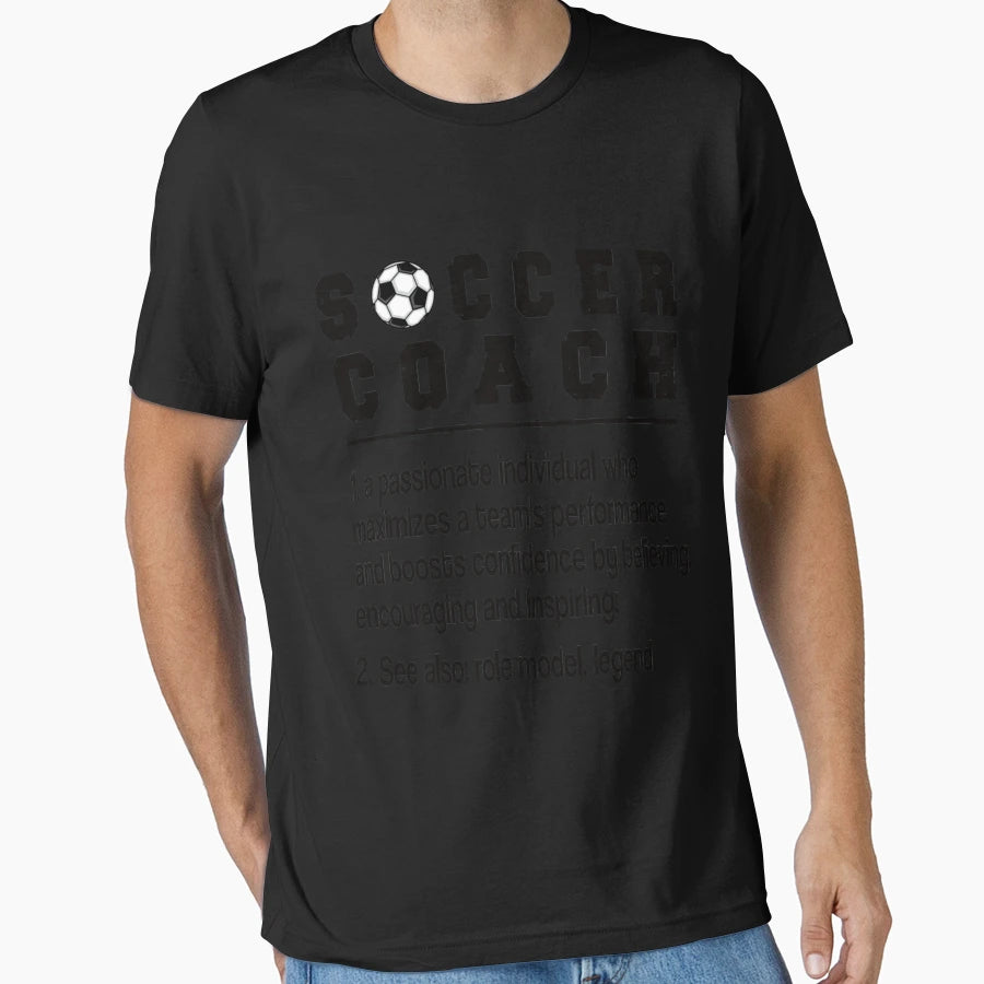 Soccer Coach Gifts Soccer Coaching T-Shirt - Aesthetic Graphic Men Women - T-Shirt, Sweatshirt, Hoodie