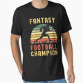 Funny Fantasy Football Champion Draft T-Shirt - Minimalist Print for Adults - T-Shirt, Sweatshirt, Hoodie