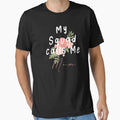 My Squad Calls Me Mom T-Shirt - Minimalist Print Men Women - T-Shirt, Sweatshirt, Hoodie