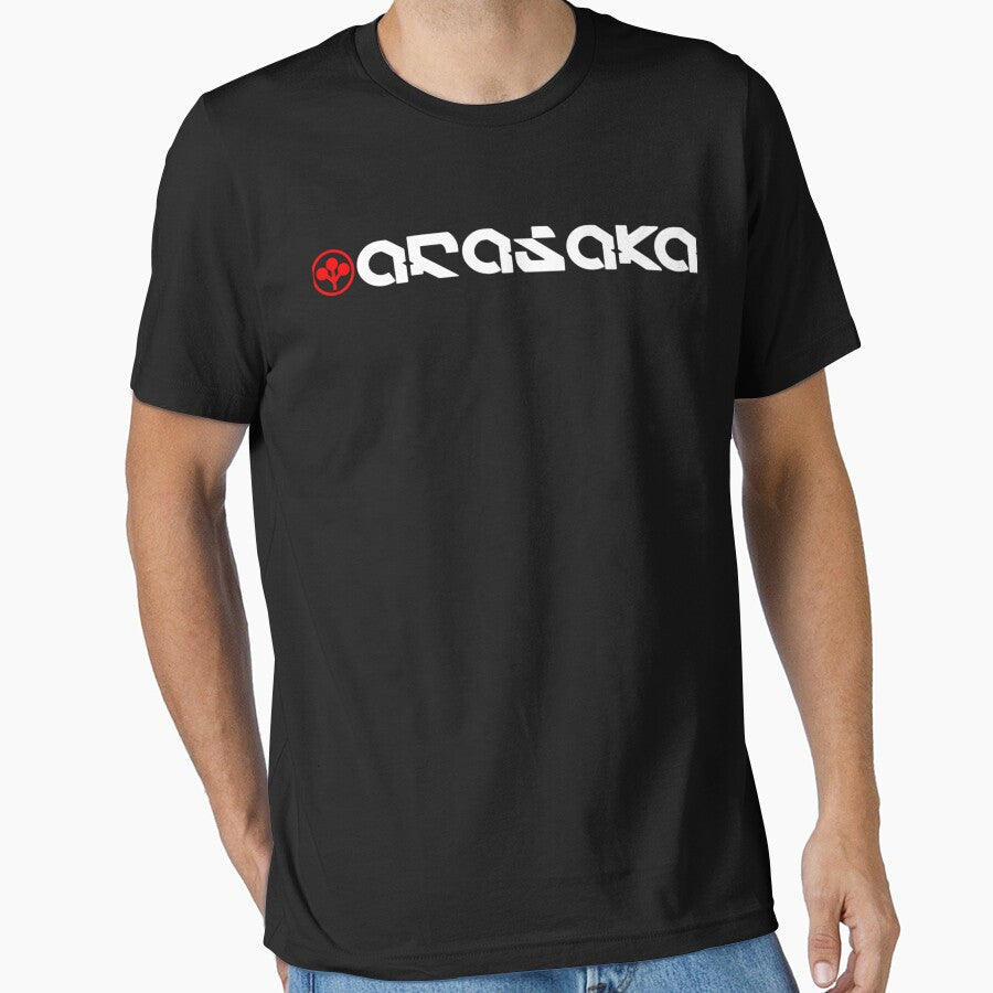 Arasaka Logo With Text Corporation Cyberpunk by - Adult & Kids T-Shirts, Sweatshirts & Hoodies apparel design preview 1