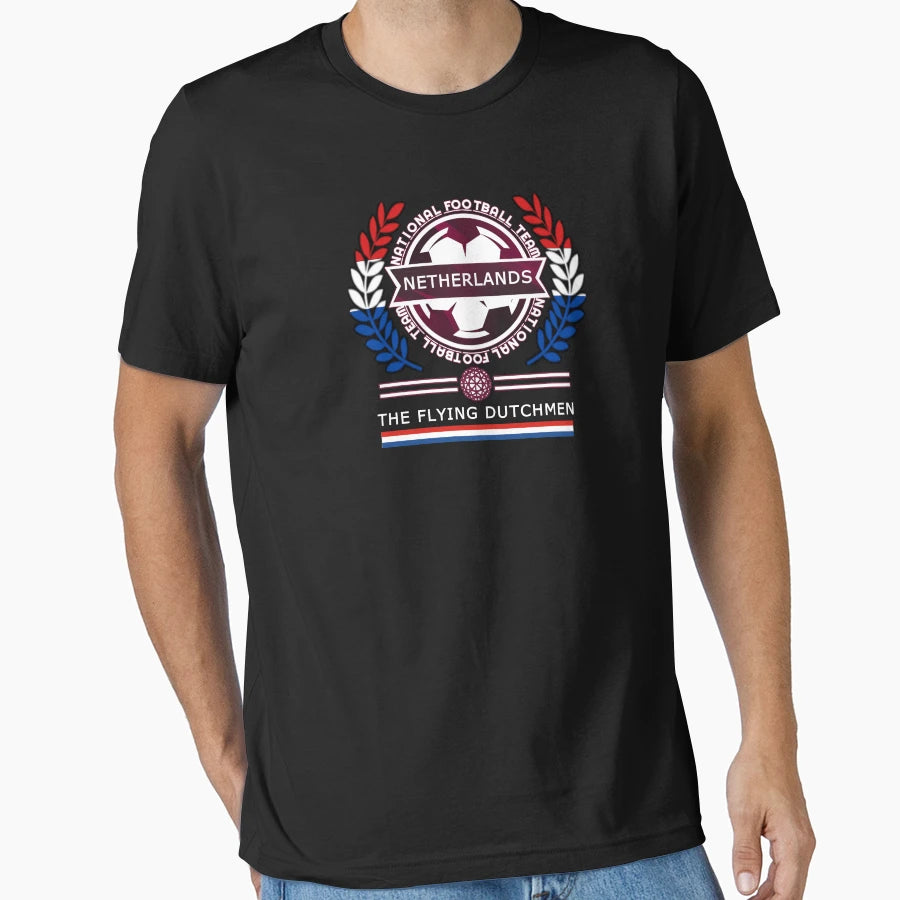 Netherlands New Football T-Shirt - Fun Novelty Design for Adults - T-Shirt, Sweatshirt, Hoodie