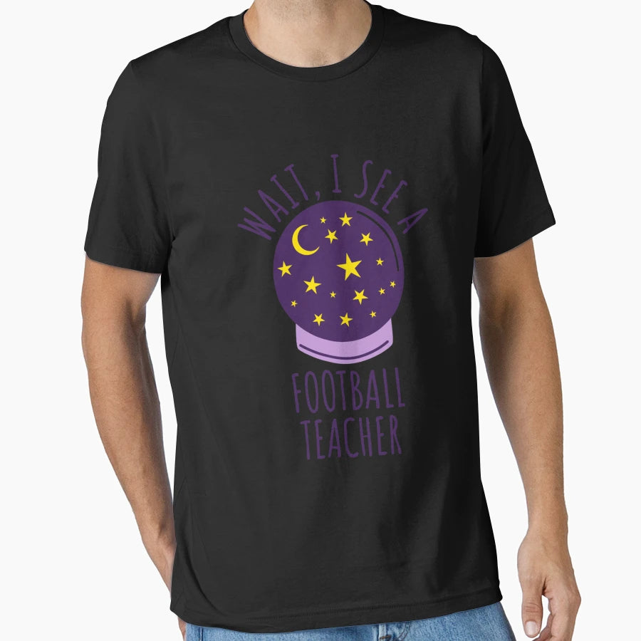 Future Football Teacher Graduation Gift T-Shirt - Minimalist Print Unisex - T-Shirt, Sweatshirt, Hoodie