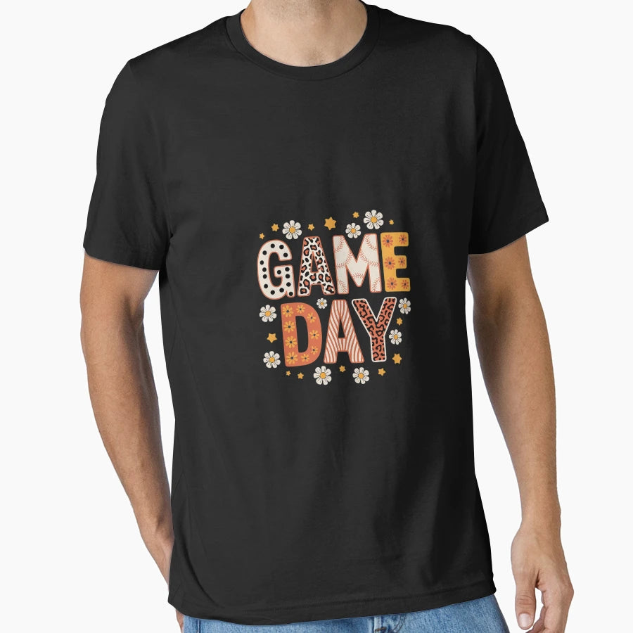 Coquette Bow Football Fall Game Day Vibes T-Shirt - Graphic Print Unisex - T-Shirt, Sweatshirt, Hoodie