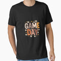 Coquette Bow Football Fall Game Day Vibes T-Shirt - Graphic Print Unisex - T-Shirt, Sweatshirt, Hoodie