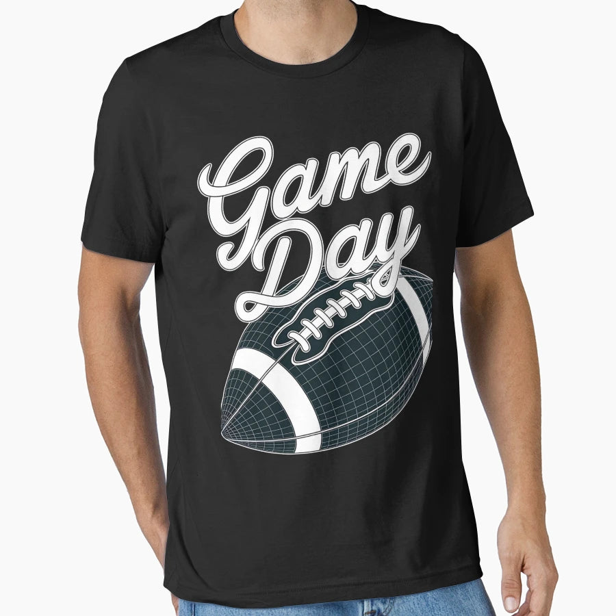 Game Day Lets American Football All T-Shirt - Unique Graphic Unisex - T-Shirt, Sweatshirt, Hoodie