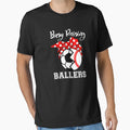 Busy Raising Ballers Funny Baseball T-Shirt - Custom Art Print Men Women - T-Shirt, Sweatshirt, Hoodie